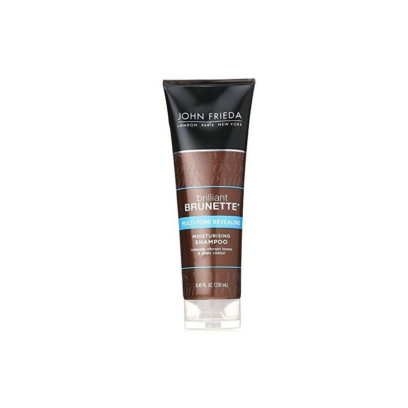 John Frieda Brilliant Brunette Moisture Shampoo 8.45oz by John Frieda