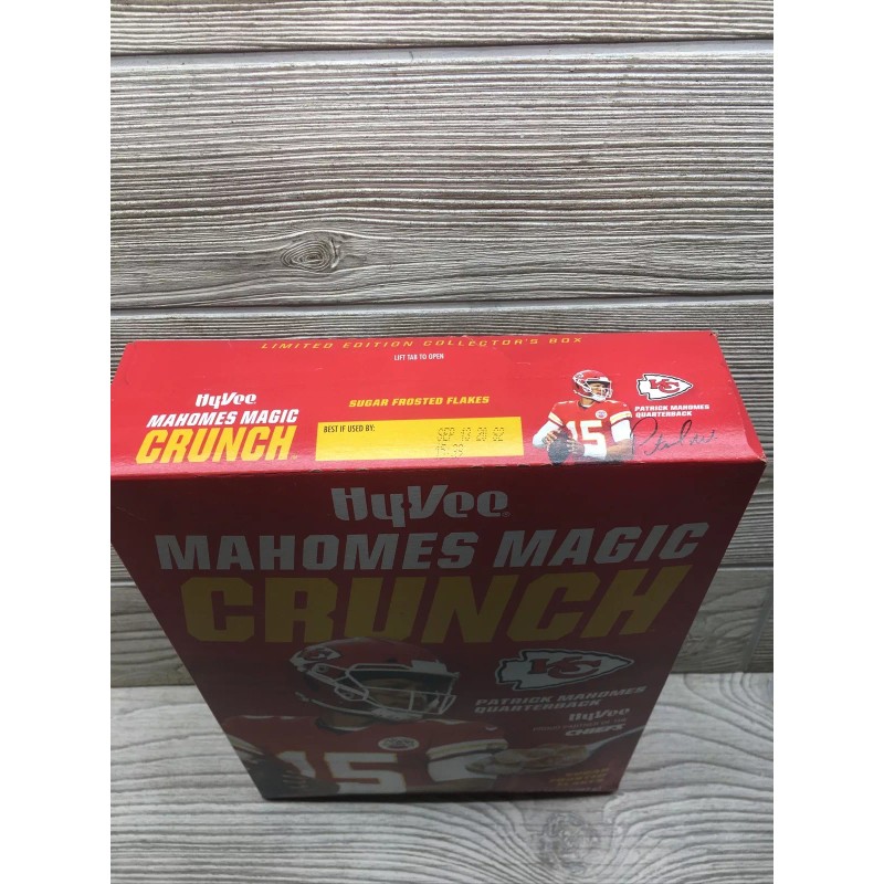 Mahomes Magic Crunch Cereal Collector’s Edition Super Bowl Champions Kansas