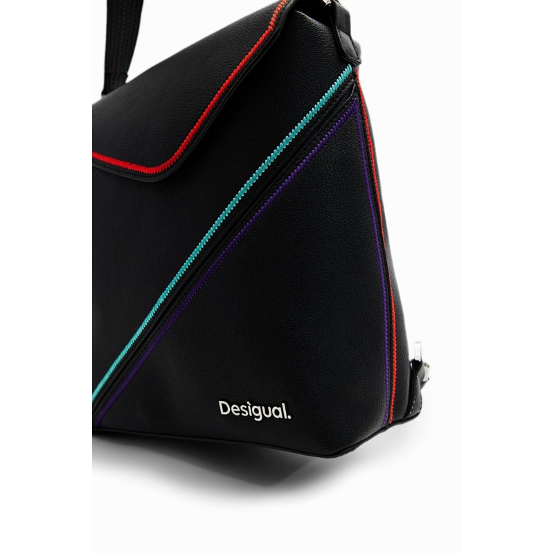 Desigual Women's Accessories PU Backpack Mini Black, black