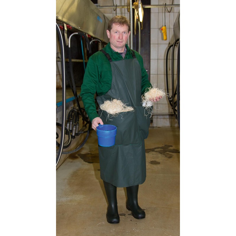 Kerbl Premium Milking Apron Dark Green Size S 110 x