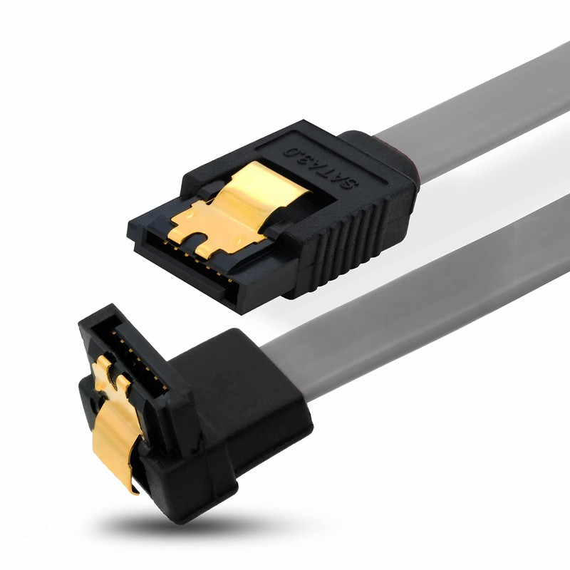 BIGtec SATA Cable 0,5m grau gerade/unten