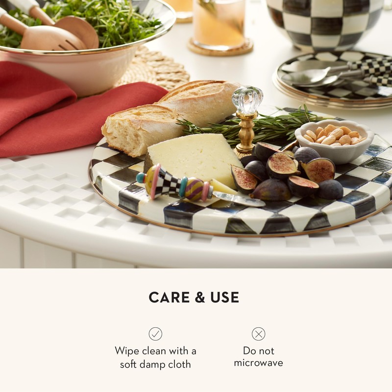 MACKENZIE-CHILDS Cheese Course, Cute Cheese Board and Serving Board for