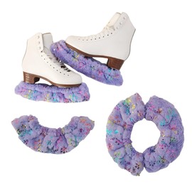 LIUHUO Skate Cover Pair of Terry Cloth Blade Cover Universal Multiple Colors