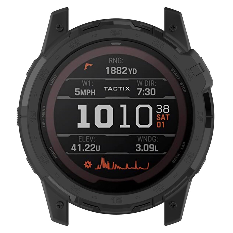 AWADUO Compatible with Garmin Tactix 7 Amoled TPU Protective Case