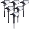Biling Solar Spot Lights Outdoor, 2-in-1 Solar Landscape Lights 12