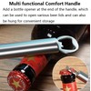 KOMUNJ Multi-purpose opener, safety can opener, ergonomic non-slip design with