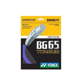 Yonex BG-65 Ti Blue Badminton String by Yonex