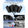 NSYS-Black-2025d4 Folding Umbrella, Reverse Folding Umbrella, One Touch, Automatic Open/Close,