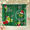 Cuteiush Christmas Window Decor 2 Panels Set 28'' L X