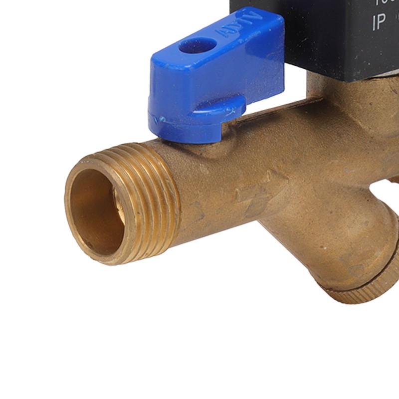 Electronic Drain Valve DN15 G1/2 16bar Working Pressure Brass Noise