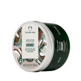 The Body Shop Coconut Body Butter – Nourishing & Moisturizing Skincare for Very Dry Skin – Vegan – 13.5 oz