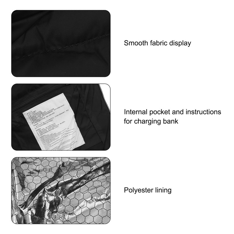 11 Areas Heated Jacket Outdoor USB Electric Heating Jackets Warm