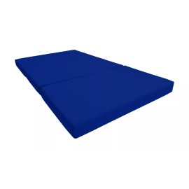 Danfuton Twin Trifold Foam Bed, Shikibuton, Folding Ottoman Mattress 4x 39 x 75, Royal