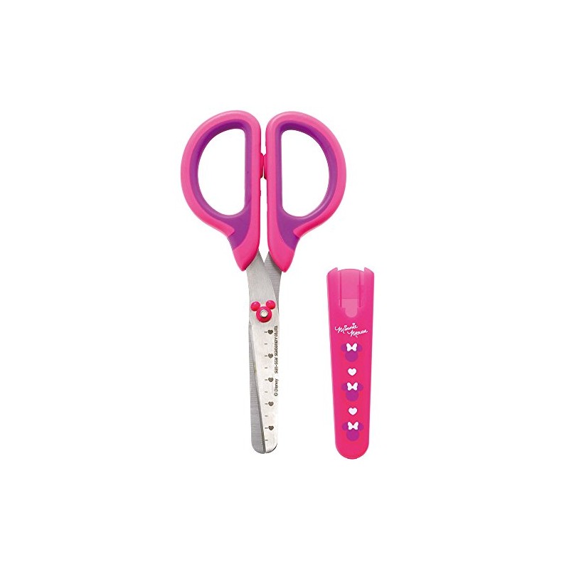 サンスター文具 ディズニー キャップ付はさみ ハピスタ ミニーマウス S3714225