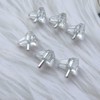 1/8 Inch 3mm Clear Shelf Support Pegs Plastic Cabinet Shelf