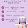 Exfoliante De Miel, Azúcar Y Lavanda Y Orquídea (16 Onzas
