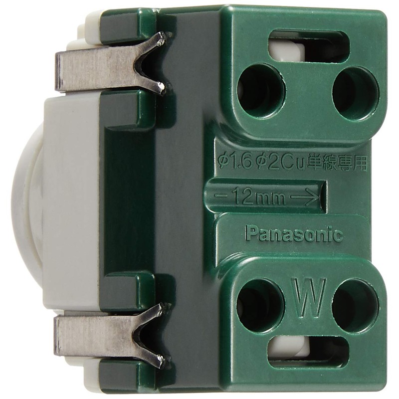 Panasonic WCF3011W Outlet with Embedded Door for Housing Equipment, White