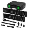 TecoTek 1/2" Drive Deep Impact Socket Set, 38-Piece Socket Set