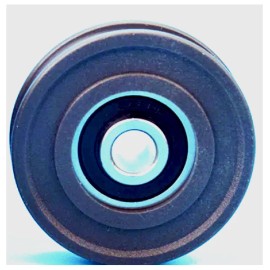 VXB 8mm Bore Bearing with 45mm Steel Wire/Cable Track Pulley 8x45x11.5mm