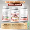 NESSARIT Organic Iron High Potency with Vitamin C, Folic Acid