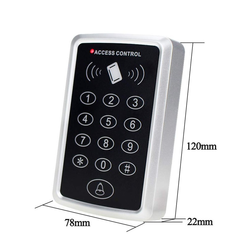 XYBkey Security Access Control System kit Card Swipe, keypad Door