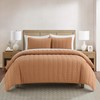 Chic Home Jalla Queen 3 Piece Corduroy Quilt Set Embroidered