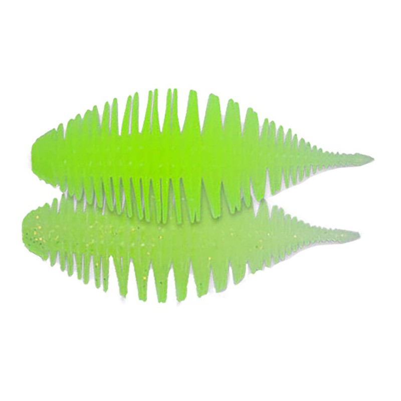 GEECRACK Worm Bellows Gill 3.8" #350 Honey Chart Shad