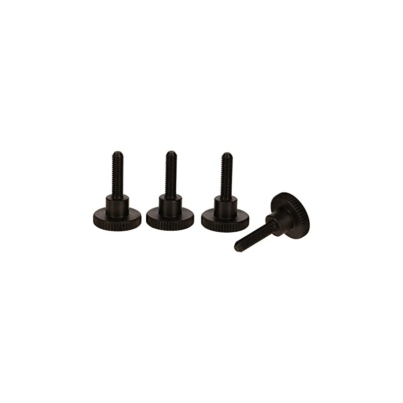 PrecisionGeek - Thumb Screws DIN 464, Black Steel M5 x