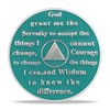 14 Years Sobriety Chip Triplate AA Coin Medallion Alcoholics Anonymous