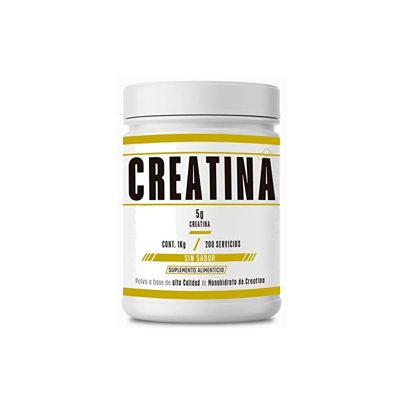Creatina Monohidratada SD NUTRITION 1Kg/1000g 200 Servicios