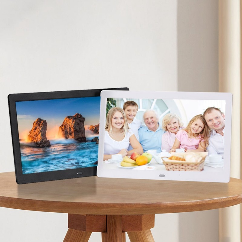 10 Inch Digital Photo Frame 1280x800 HD IPS Display Support