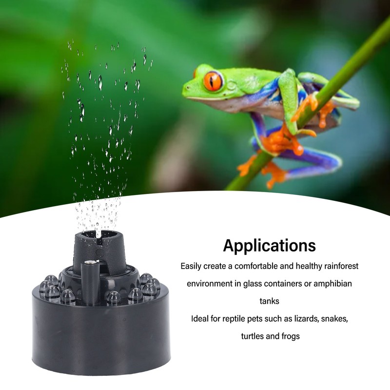 Reptile Mister Humidifier Professional Efficient Quiet Reptile Tank Fogger with