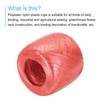 MECCANIXITY Polyester Nylon Plastic Rope Twine Household Bundled,30mm/1.18 Inch Width,550m/1804FT