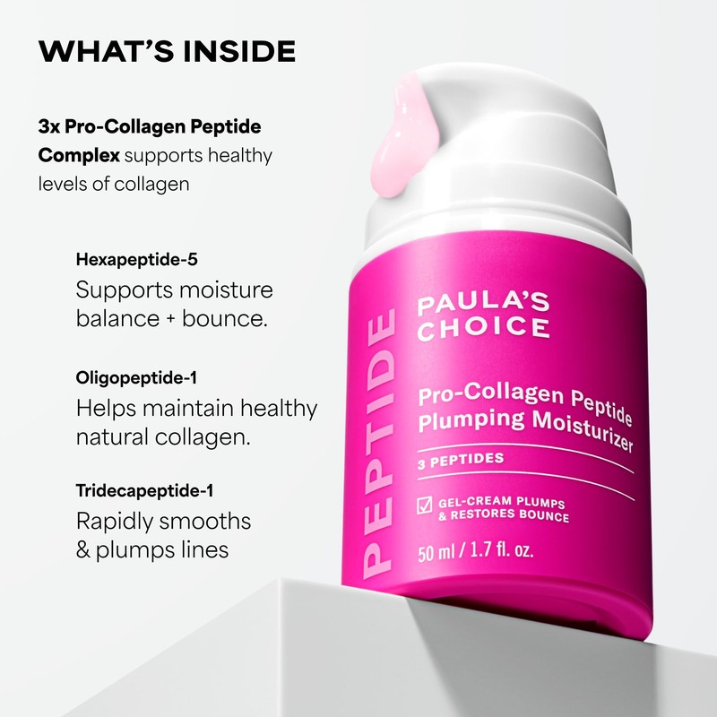 Paula's Choice Pro-Collagen Peptide Plumping Moisturiser - Face Cream -