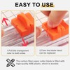 5 PCS Orange Trimmer Replacement Blades, Paper Cutters Tool, for