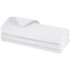 3 x Tea Towels 100% Cotton Waffle Piqué in White