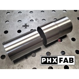 Phx Fab Parts 2" 304 Stainless Steel Slip Joint Exhaust Connector For 2" OD Tubing
