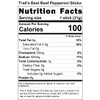 Trail's Best 1.1oz Pepperoni Sticks – 16 Count Tubs (6
