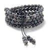 Stretchy Mala Wrist Wrap Yoga Bracelet with 108 Healing Mala