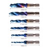 Yuiturt 6pcs Thread Tap Drill Bits, Self Centering Drill Bit,