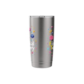 NFT Art Crypto Cryptocurrency Non-fungible Token Stainless Steel Insulated Tumbler
