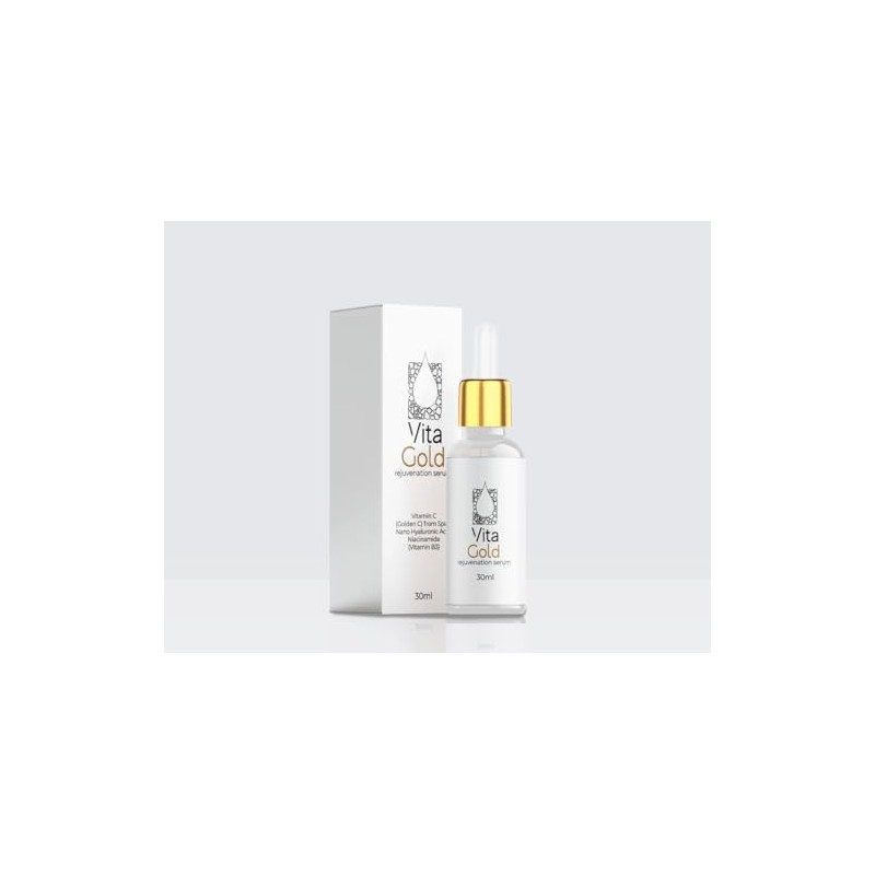 Vita Gold 30 ml - Suero De Rejuvenecimiento E Hidratación