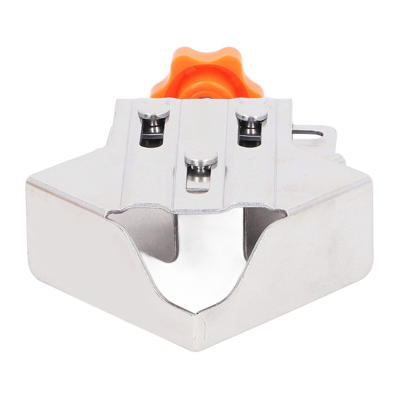 2Pcs Right Angle Clip Stainless Steel Mouth Closed 90 Degree