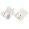 2pcs Makeup Powder Brush Multipurpose Portable Soft Bristles Base Ail