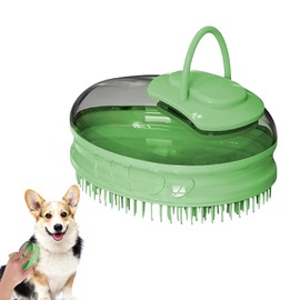PAVIKE Pet Brush, For Bathing, For Dogs and Cats, Shower Brush, For Pets, Shampoo Brush, Pet Care Products, Long Hair, Short Hair, Suitable for Whisking, Hair Removal, Multi-functional Brush, Shampoo