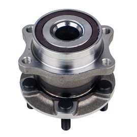 KUSATEC 512401 Rear Wheel Bearing and Hub Assembly Compatible with Scion FR-S, Subaru BRZ, Subaru Forester/Legacy/Outback/WRX, 5 Lug