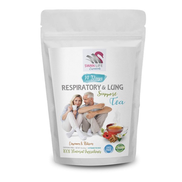 Caffeine-Free Natural Herbal Tea - RESPIRATORY & LUNG SUPPORT TEA