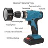 LOCADENCE Electric Capping Machine Bit, Waterproof Metal Bottle Capper Capping
