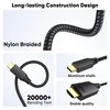 USB C to HDMI Cable 20ft Extra Long 4K@30Hz 1080P@120Hz