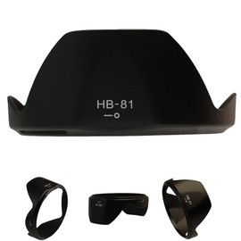Camera Lens Hood HB-81 Replacement for Nikon HB-81 Nikon F-Mount Lens AF-P DX NIKKOR 10-20mm f/4.5-5.6G VR Lens